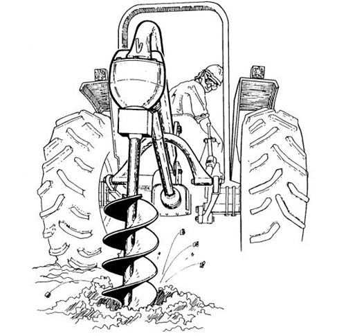 Bobcat Auger Operation & Maintenance Manual