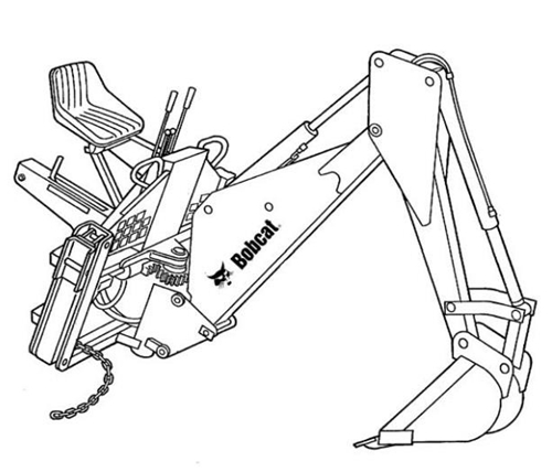 Bobcat 6TB Backhoe Operation & Maintenance Manual