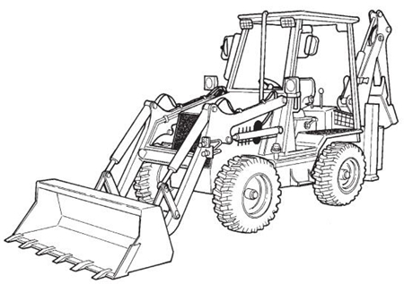 Ingersoll-Rand BL-275 Loader Backhoe Operation & Maintenance Manual