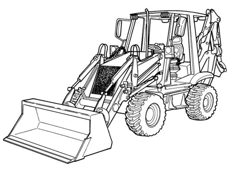 Ingersoll-Rand BL-370 B-Series Loader Backhoe Operation & Maintenance Manual