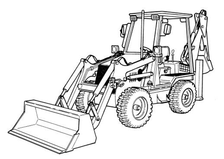 Earthforce EF-2 Loader Backhoe Operation & Maintenance Manual