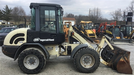 Ingersoll-Rand WL350 Wheel Loader Operation & Maintenance Manual