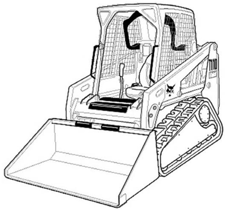 Bobcat T110 Compact Track Loader Operation & Maintenance Manual