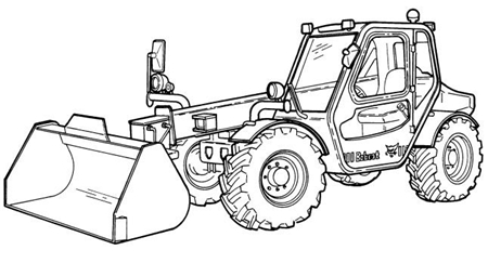 Bobcat T3571, T3571L Telescopic Handler Operation & Maintenance Manual