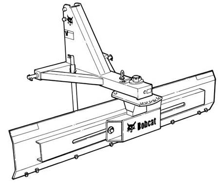 Bobcat Three-Point Angle Blade Operation & Maintenance Manual
