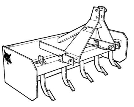 Bobcat Three-Point Box Blade Operation & Maintenance Manual