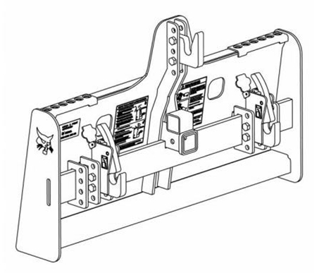 Bobcat Three-Point Hitch Adapter Operation & Maintenance Manual
