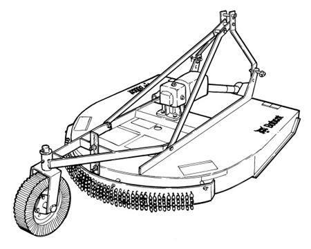 Bobcat Three-Point Rotary Cutter Operation & Maintenance Manual