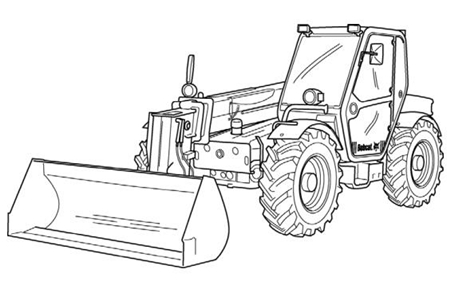 Bobcat V638 VersaHANDLER Telescopic Tool Carrier (TTC) Operation & Maintenance Manual