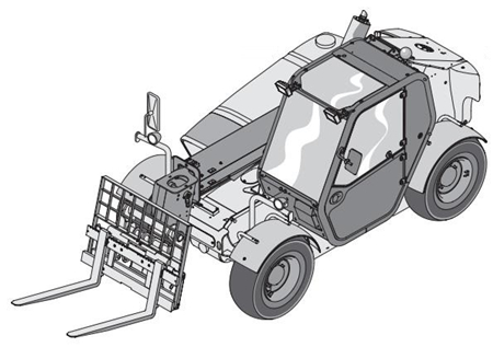 Ingersoll-Rand VR518 Telescopic Handler Operation & Maintenance Manual