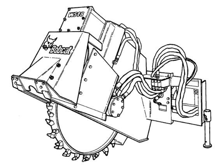 Bobcat Wheel Saw WS18, WS24 Operation & Maintenance Manual