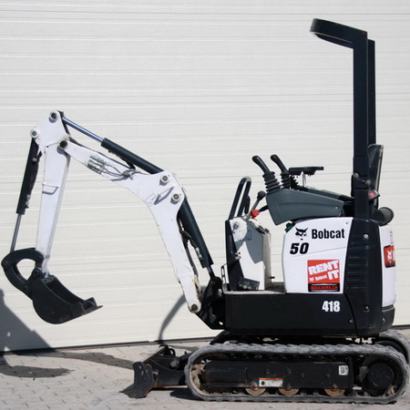 Bobcat 418 Excavator Wiring/Hydraulic/Hydrostatic Schematic