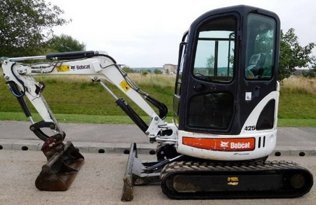 Bobcat 425, 428 Excavator Wiring/Hydraulic Schematic