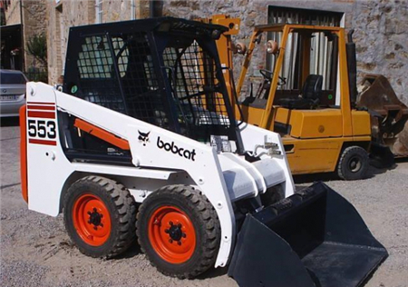 Bobcat 553 Skid Steer Loader Wiring/Hydraulic/Hydrostatic Schematic