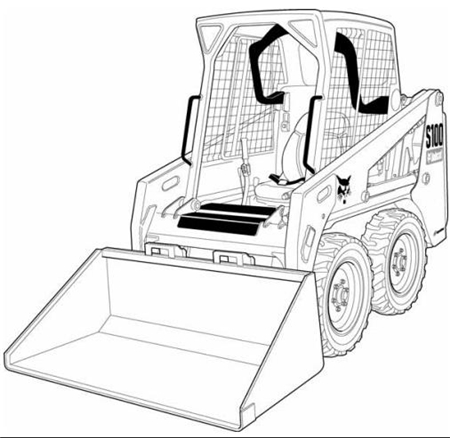 Bobcat S100 Skid-Steer Loader Service Repair Manual