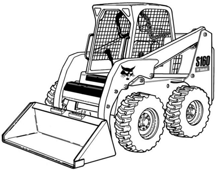 Bobcat S150, S160 Turbo Skid-Steer Loader Service Repair Manual