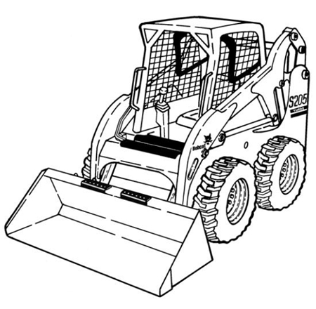 Bobcat S205 Turbo, S205 Turbo High Flow Skid-Steer Loader Service Repair Manual