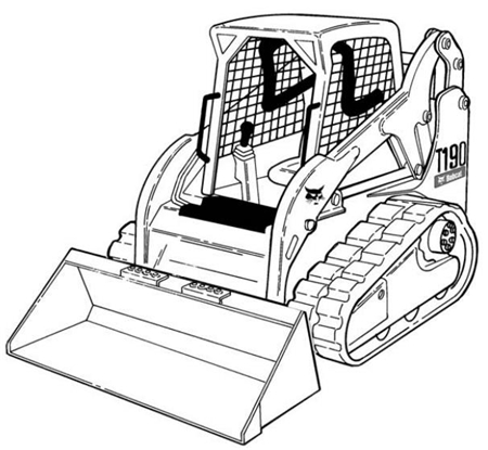 Bobcat T190 Compact Track Loader Service Repair Manual