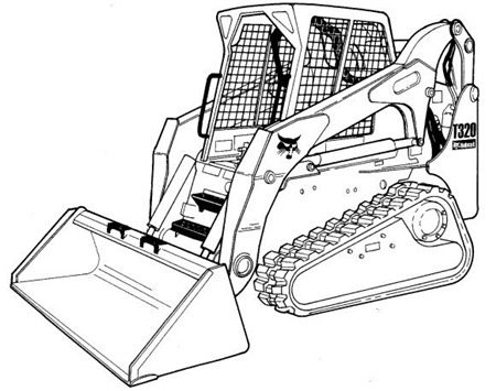 Bobcat T320 Compact Track Loader Service Repair Manual