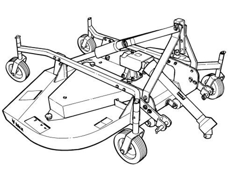 Bobcat Three-Point Finish Mower Service Repair Manual