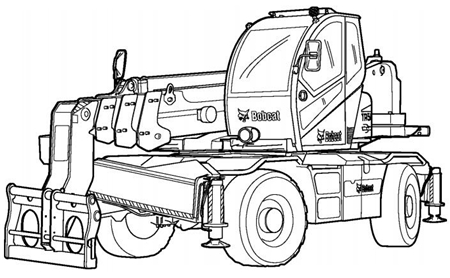 Bobcat TR35160, TR45190, TR50210, TR40250 Telescopic Handler Service Repair Manual