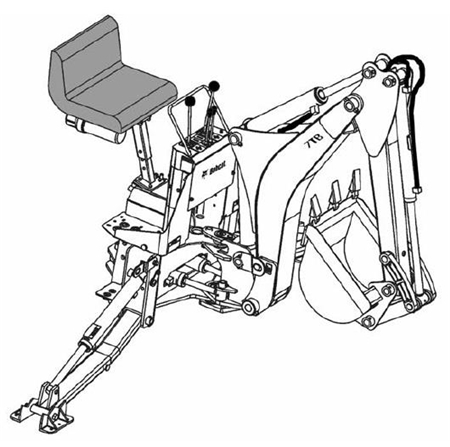 Bobcat Tractor Backhoe Service Repair Manual