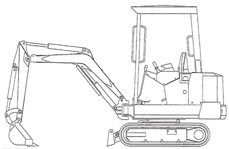 Bobcat 220 Excavator Service Repair Manual (S/N 15001 & Above)