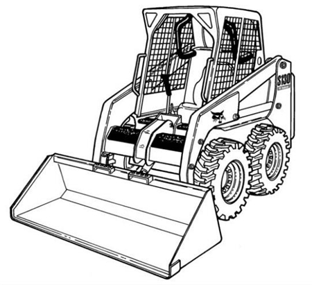 Bobcat S130 Skid-Steer Loader Service Repair Manual