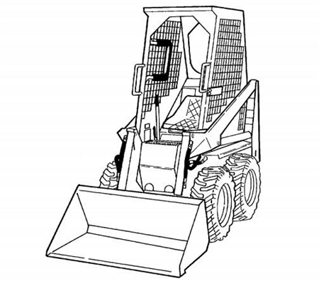 Bobcat 310, 313 Skid Steer Loader Service Repair Manual + Operation & Maintenance Manual