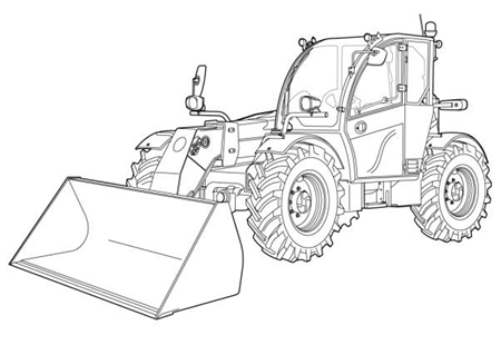 Bobcat TL360, TL360X Telescopic Handler