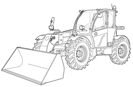 Bobcat TL470, TL470X Telescopic Handler