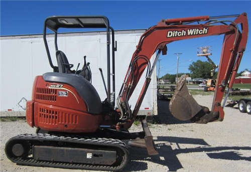 Ditch Witch MX27/MX35 Mini Excavator