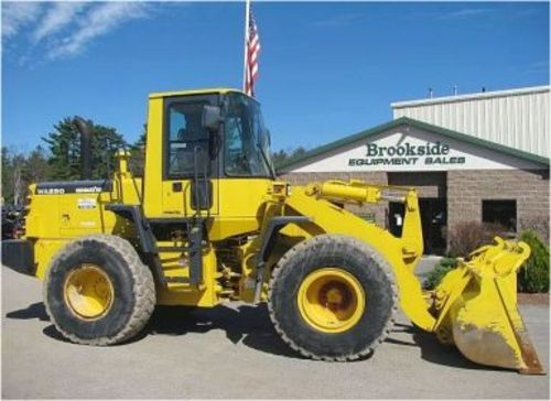 Komatsu WA250-3 Wheel Loader Operation & Maintenance Manual