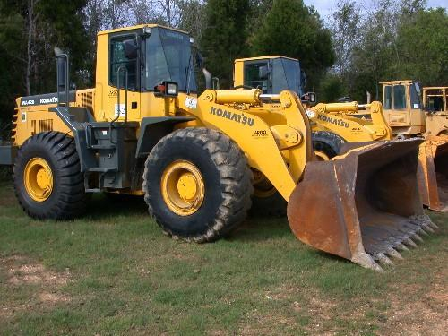 Komatsu WA420-3 Wheel Loader Operation & Maintenance Manual