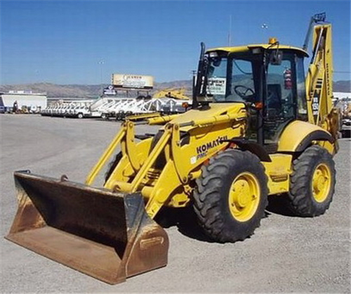 Komatsu WB150AWS-2N Backhoe Loader Operation & Maintenance Manual