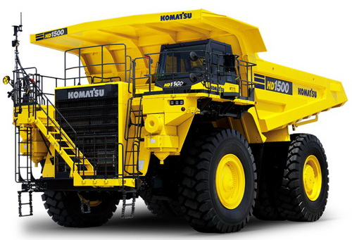 Komatsu HD1500-5 Dump Truck Operation & Maintenance Manual