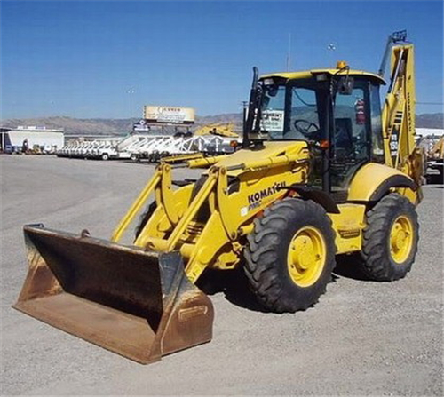 Komatsu WB150AWS-2N Backhoe Loader Operation & Maintenance Manual