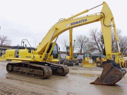 Komatsu PC300LC-5 With KDC 614TA Engine Hydraulic Excavator