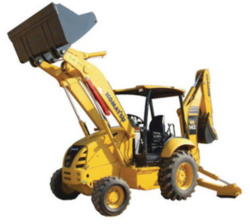 Komatsu WB142-5 Backhoe Loader Operation & Maintenance Manual