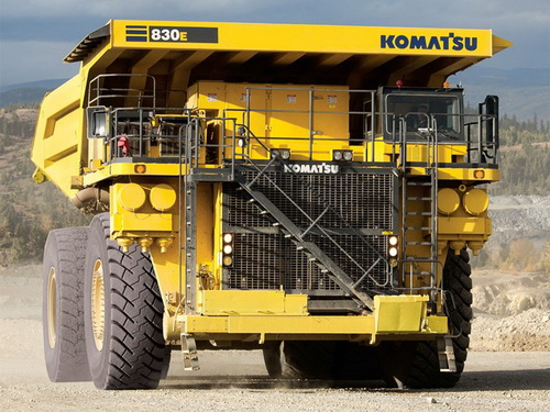 Komatsu 830E-1AC Dump Truck Operation & Maintenance Manual