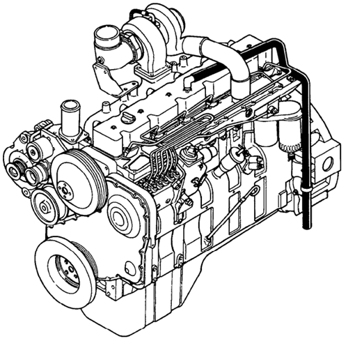 Komatsu KDC 614 Series Engine (1991 Model) Alternative Repair Manual