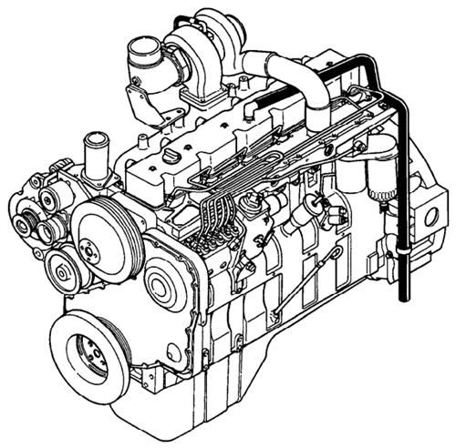 Komatsu KDC 614 Series Engine (1991 Model) Service Repair Manual