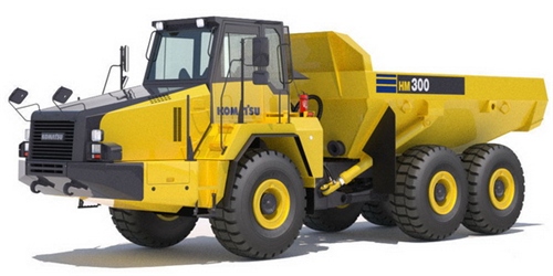 Komatsu HM300-1L Articulated Truck Service Repair Manual