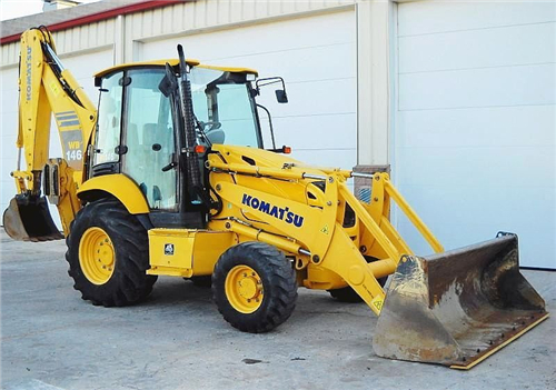Komatsu WB146PS-5 Backhoe Loader Service Repair Manual