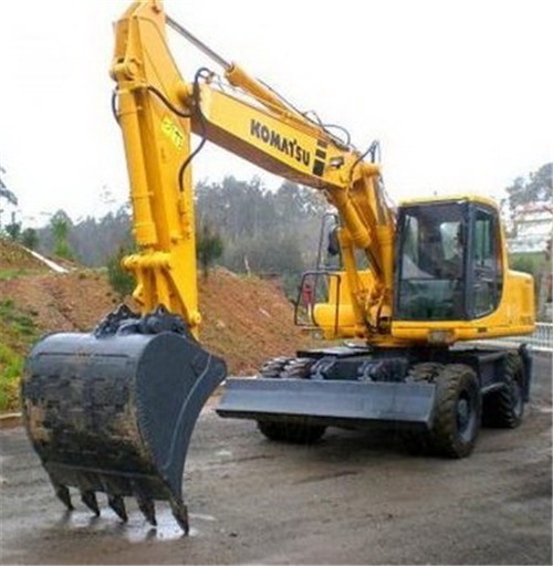 Komatsu PW170ES-6 Wheeled Excavator Operation & Maintenance Manual