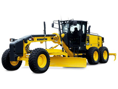 Komatsu GD555-3C Motor Grader Operation & Maintenance Manual