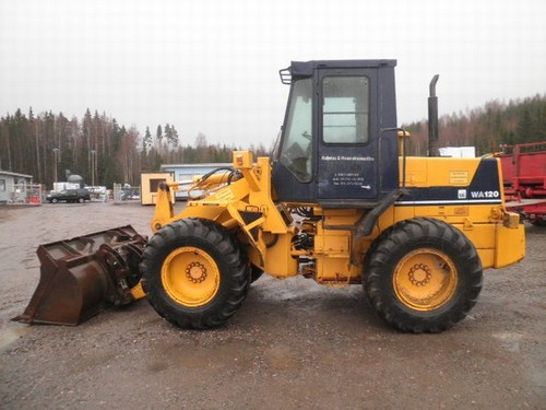 Komatsu WA120-1 Wheel Loader Parts Manual