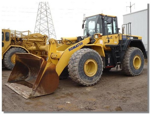 Komatsu WA450-2 Wheel Loader Operation & Maintenance Manual