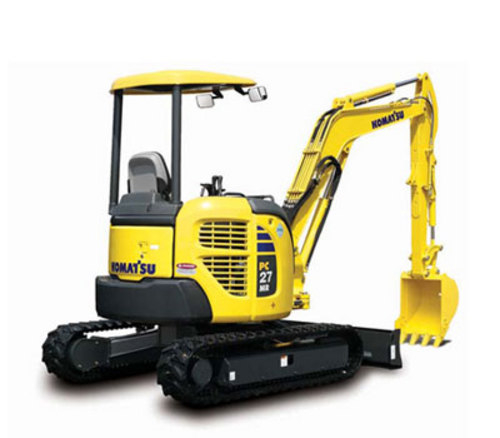 Komatsu PC27MR-2, PC30MR-2, PC35MR-2, PC40MR-2, PC50MR-2 Hydraulic Excavator