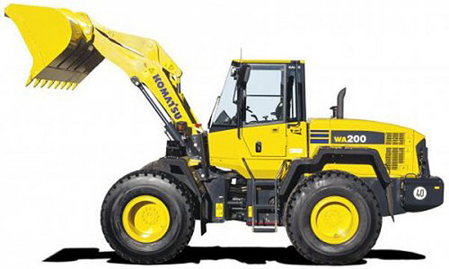 Komatsu WA200L-5 Wheel Loader Operation & Maintenance Manual